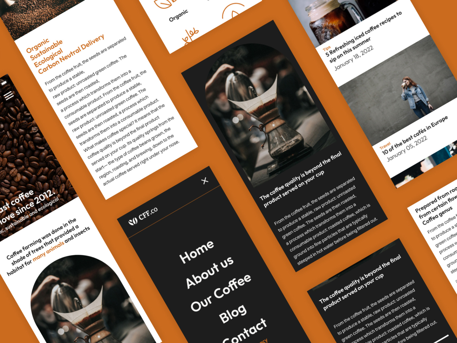 eCommerce + blog UI Figma Template by Daniel Santinhos on Dribbble