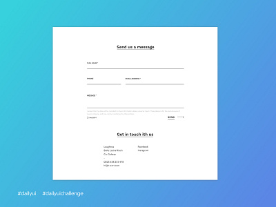 Daily UI #028 - Contact Us 028 aveiro contact contact page contact us daily ui dailyui dailyui028 elvas form freelancer graphic designer grid grid layout layout minimalism minimalist ui design ui designer ui ux