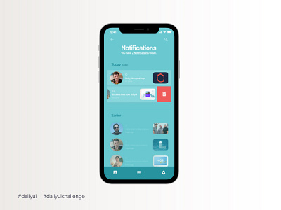 Daily UI #049 - Notifications