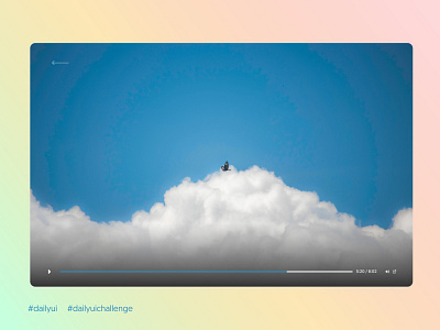 Daily UI #057 - Video Player