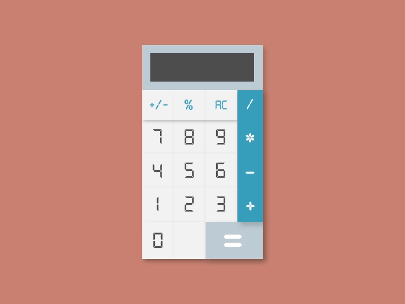 Daily UI 004 Calculator 004 aftereffect boobies calculator dailyui motion number ui ux