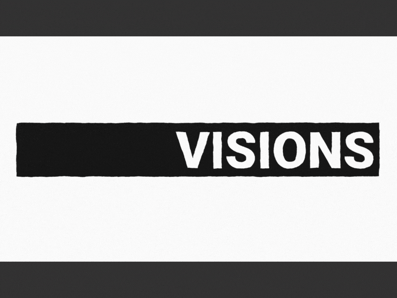 The Vision - La plume 2d ae after effect black card illlustration knife motion music slice white