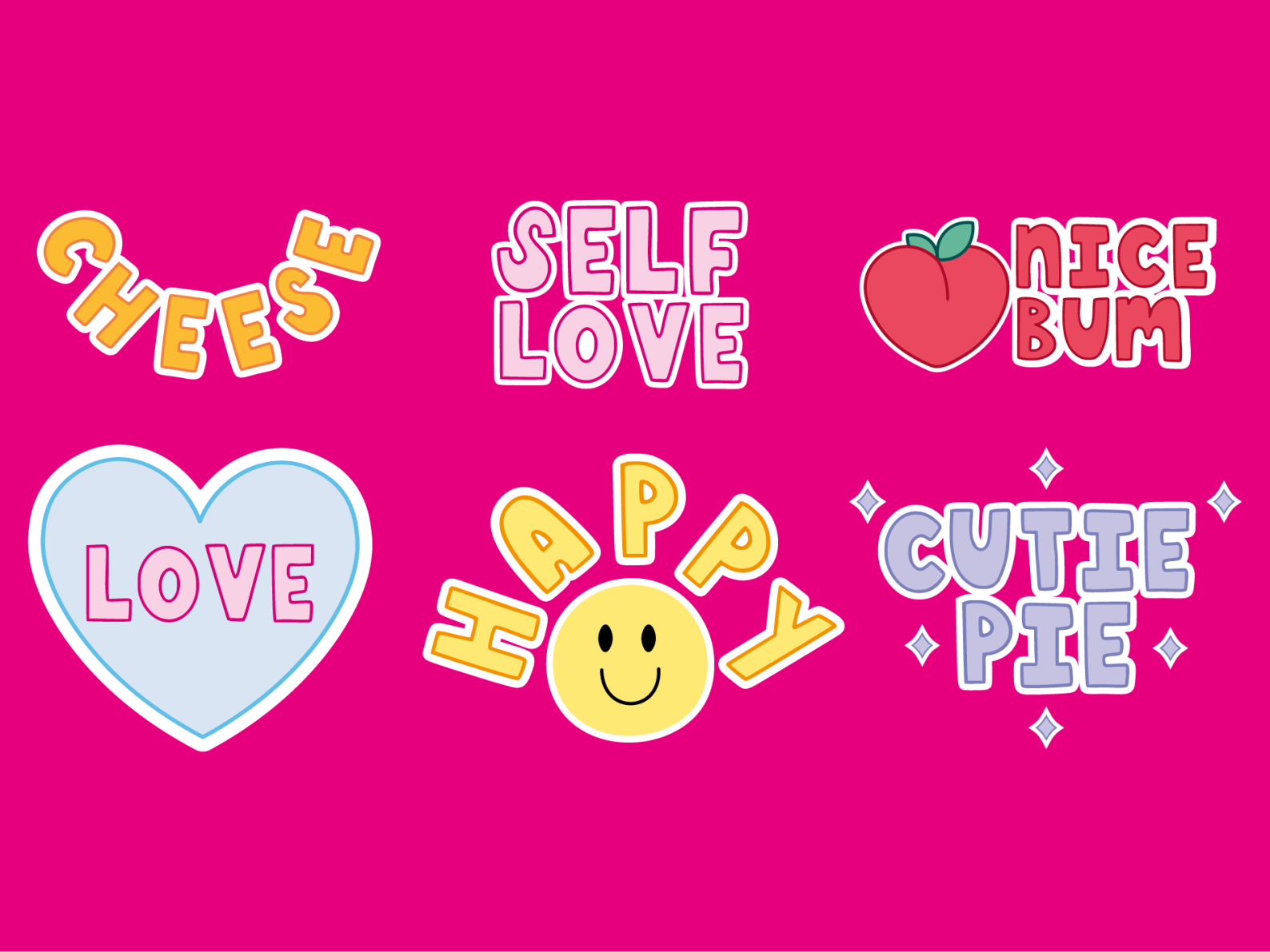Cute Stickers by Sophie Brown on Dribbble