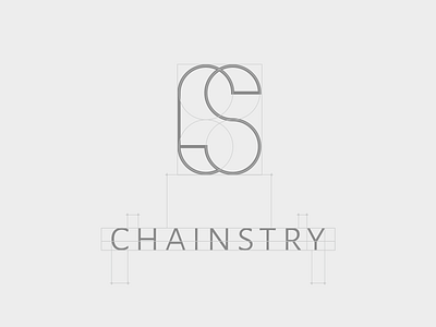 Chainstry Logo 2019 branding design illustration inspiration logo symbol typography vector