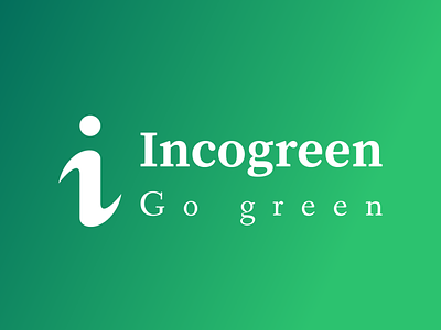 Incogreen Logo branding logo