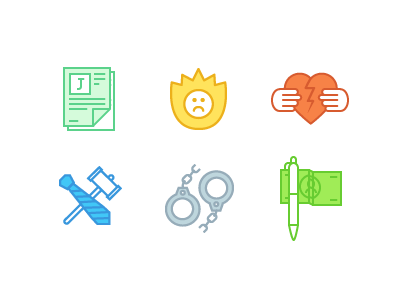 Icons for the law firm