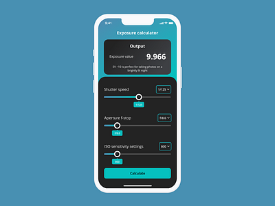 Daily UI • 004 • Calculator