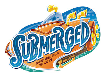 Submerged logo