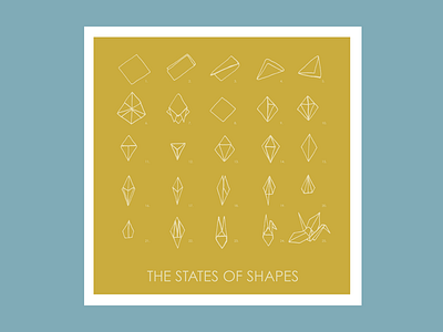 The States of Shapes album cd illustration music