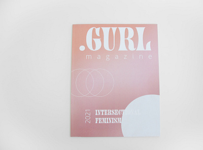 .GURL Magazine feminisim graphic design magazine design