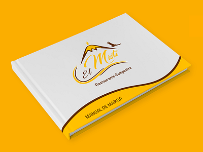 "EL MISTI" RESTAURANTE CAMPESTRE (Manual de Marca) brand manual branding design graphic design logo