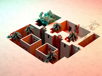 cidade subterranea dribbble