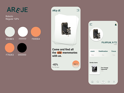 Case study :UI UX design for old materials selling app