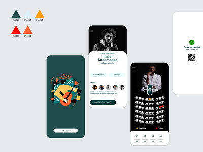 Case study for Concert booking app