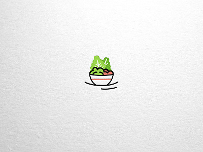 Food icon cooking food green icon lettuce organic vegan