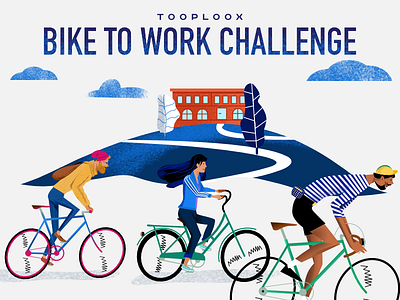 Bike To Work Challenge Poster