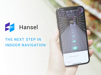 Hansel Shopping Assistant augmented reality hansel app indoor navigation mobile mobile app design navigation retail shopping assitant shopping list