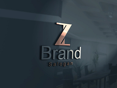 Z letter logo brand branding creative graphic design illustration letter logo logo