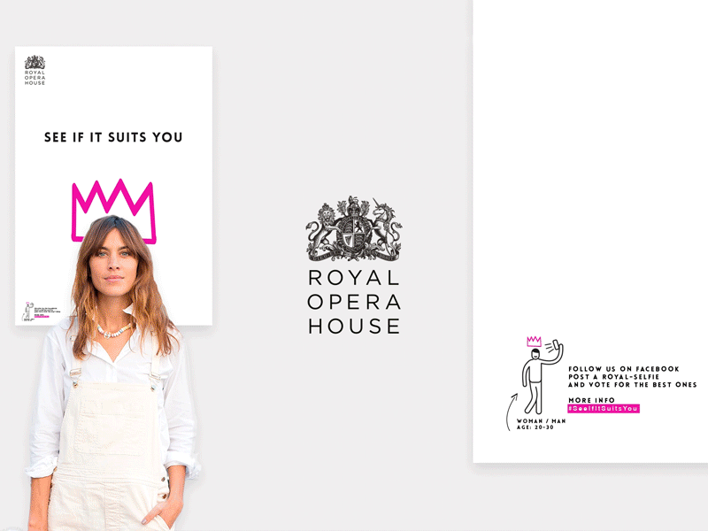 see if it suits you / YCN 2016 / Royal Opera House campaign digital pink royaloperahouse ycn