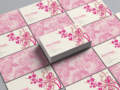 Seamstress Business Card brand design brand identity branding business card business card design
