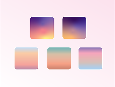 What color is the sky? design flat gradient color gradient design gradients illustration illustrator