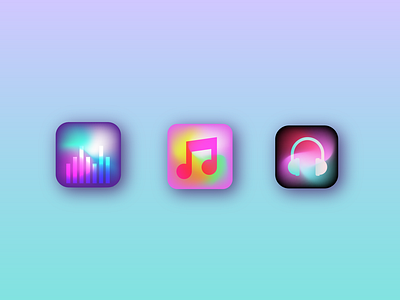 Day 2: Music App Icons