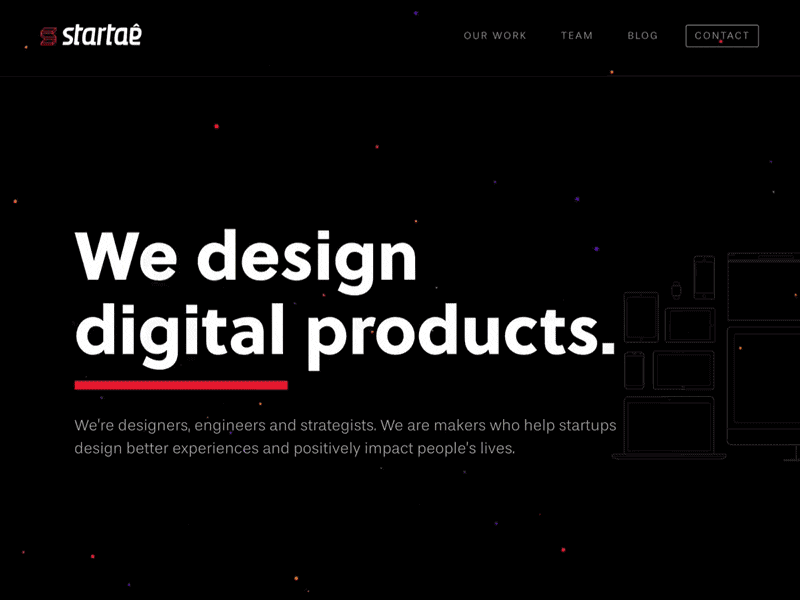 Startaê's Homepage Animation