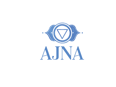 AJNA branding design graphic logo typography