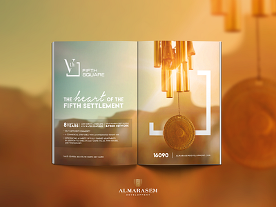 Fifth Square Magazine Ad advertising agency al marasem design fifthsquare graphic magazine magazine ad real estate