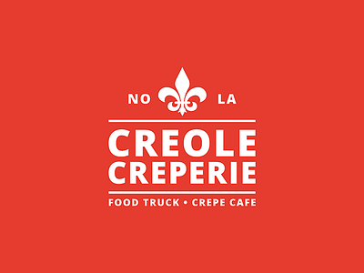 32 | Daily Logo Challenge branding clean creole crepes daily food truck icon illustration logo logotype minimal simple