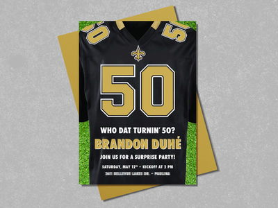 Saints sale 50th jersey