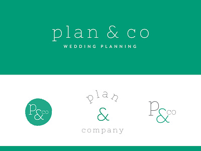 Plan & Co | Wedding Planning branding clean design event event planner logo logotype nashville planner simple wedding wedding planner