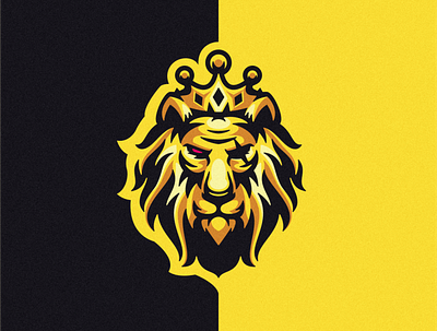 lion kings angry brand character e sport esport esports king lion lion king logo mascot sport