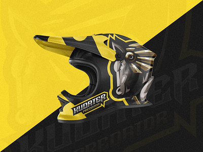 Kudater Predator angry brand character e sport esport esports horse logo mascot predator shield sport