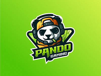pando angry brand character e sport esport esports logo mascot panda panda esport sport