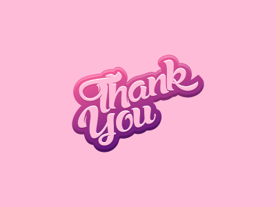 Thank You by Modal Tampang on Dribbble