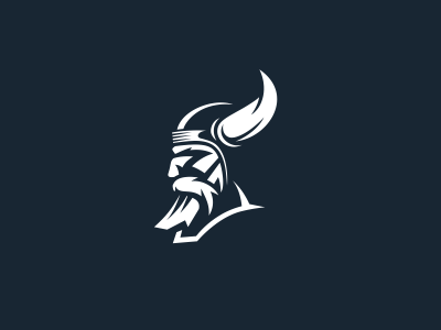 Viking gladiator knight logo spartan viking warrior