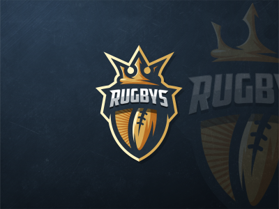 Rugby csgo dota2 e sport gaming logo rugby sport team