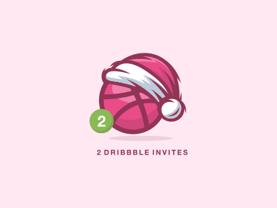Dribbble Invite christmas draft invitations invite