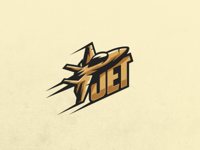 Jet brand character e sport e sports jet logo mascot sport