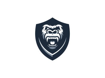 Gorilla Shield csgo dota2 esport gorilla logo lol shield sport
