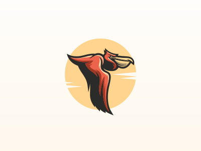 Pelican forsale logo pelican sun
