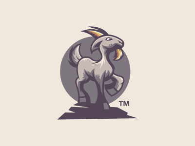 Oh My Goat goat logo