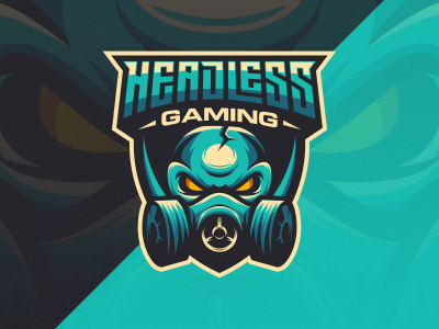 Headless Gaming e sports esport gaming headless gaming logo