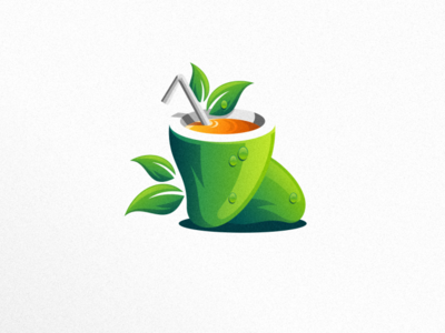 Mango juice logo mango