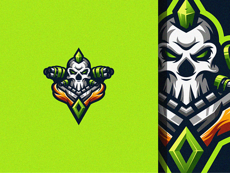 Skull Fighter by Modal Tampang on Dribbble