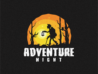 Adventure Night adventure brand character logo mascot moon night city sport