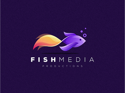 Fishmedia angry app brand branding character design entertainment esport fish icon illustration logo media production ui ux vector