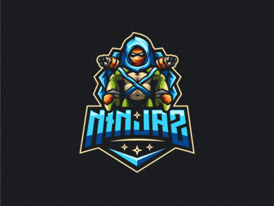 ninja logo esport angry brand character e sport esport esports logo mascot ninja ninja turtle sport