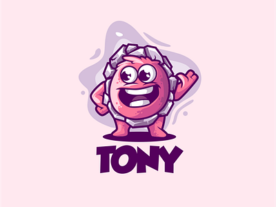 Tony cute Illustration brand branding character design illustration logo mascot sport ui vector